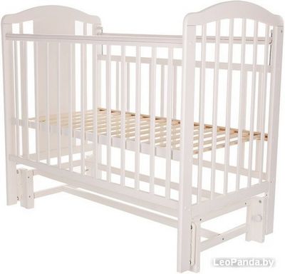 Классическая детская кроватка Pituso Noli Мишутка J-503 (белый) - фото4