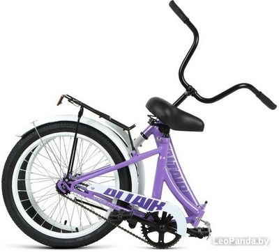 Детский велосипед Altair City 20 2021 (фиолетовый/серый) - фото3