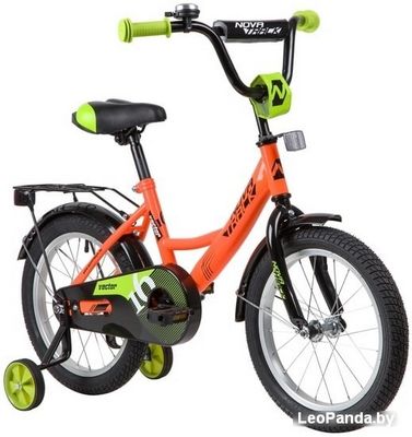 Детский велосипед Novatrack Vector 16 163VECTOR.OR20 (оранжевый/черный, 2020) - фото2