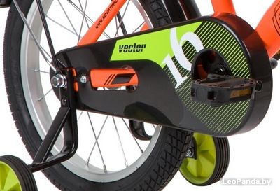 Детский велосипед Novatrack Vector 16 163VECTOR.OR20 (оранжевый/черный, 2020) - фото5