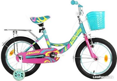 Детский велосипед Krakken Molly 16 2021 (бирюзовый) - фото