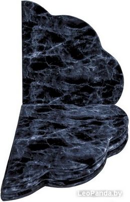 Игровой коврик Misioo Flower (black marble) - фото3