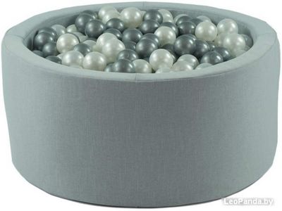 Сухой бассейн Misioo 90x40 200 шаров (светло-серый) - фото