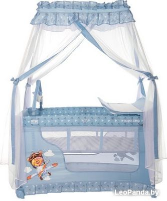Манеж-кровать Lorelli Magic Sleep (blue)