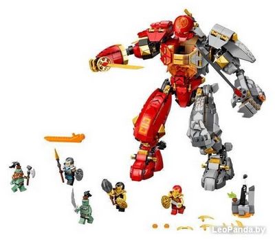 Конструктор LEGO Ninjago 71720 Каменный робот огня - фото3