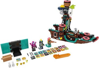 Конструктор LEGO Vidiyo 43114 Корабль Пирата Панка - фото3