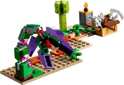Конструктор LEGO Minecraft 21176 Мерзость из джунглей - фото4