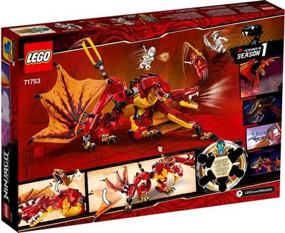 Конструктор LEGO Ninjago 71753 Атака огненного дракона - фото2