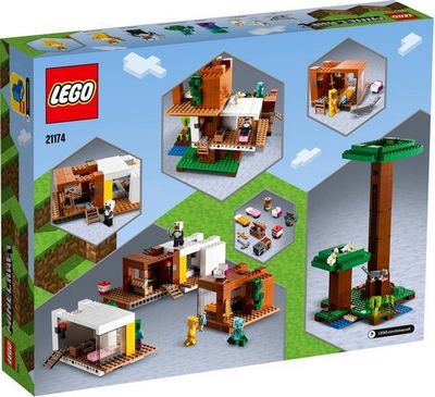 Конструктор LEGO Minecraft 21174 Современный домик на дереве - фото2