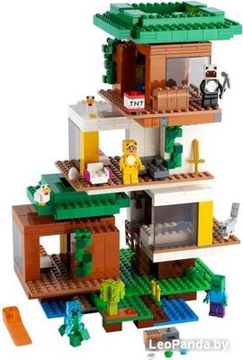 Конструктор LEGO Minecraft 21174 Современный домик на дереве - фото3