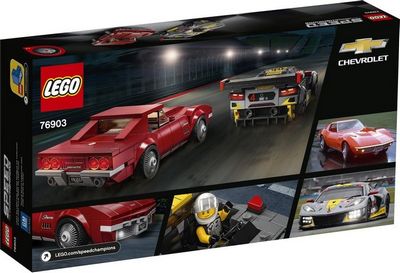 Конструктор LEGO Speed Champions 76903 Chevrolet Corvette C8.R and 1968 Chevrolet - фото2