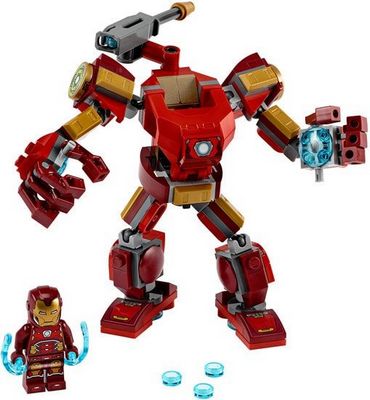 Конструктор LEGO Marvel Super Heroes 76140 Железный Человек: трансформер - фото3