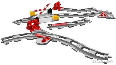 Конструктор LEGO Duplo 10882 Железнодорожные пути - фото2