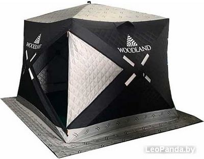Палатка для зимней рыбалки Woodland Ultra Comfort (черный) - фото2