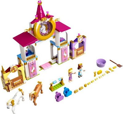 Конструктор LEGO Disney Princess 43195 Королевская конюшня Белль и Рапунцель