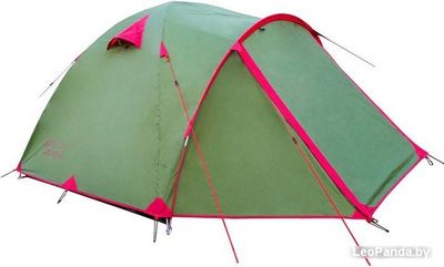 Треккинговая палатка TRAMP Camp 2 (зеленый) - фото2