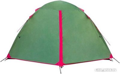 Треккинговая палатка TRAMP Camp 2 (зеленый) - фото3