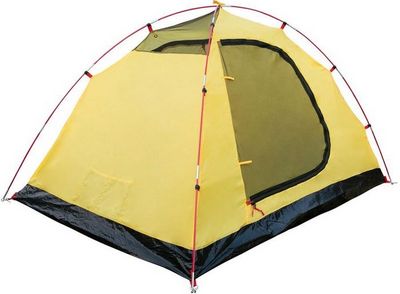 Треккинговая палатка TRAMP Camp 2 (зеленый) - фото4