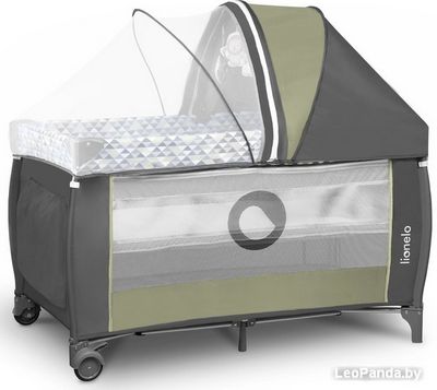 Манеж-кровать Lionelo Sven Plus (зеленый) - фото2