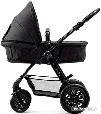 Универсальная коляска KinderKraft Moov (3 в 1, черный) - фото4