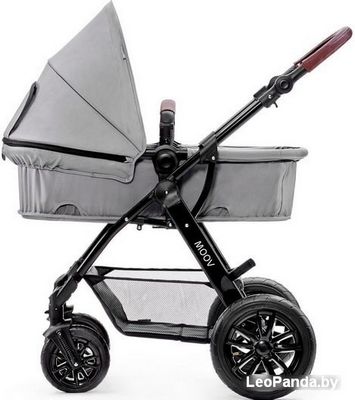Универсальная коляска KinderKraft Moov (3 в 1, серый) - фото3