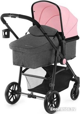 Универсальная коляска KinderKraft Juli (3 в 1, розовый) - фото3