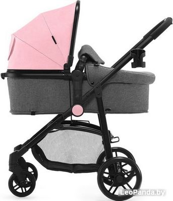 Универсальная коляска KinderKraft Juli (3 в 1, розовый) - фото4