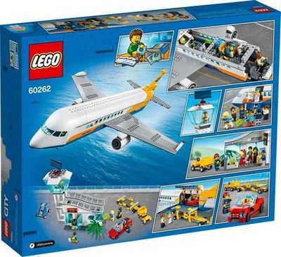 Конструктор LEGO City 60262 Пассажирский самолёт - фото2