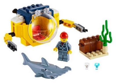 Конструктор LEGO City 60263 Океан: мини-подлодка - фото3