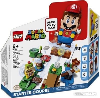 Конструктор LEGO Super Mario 71360 Приключения вместе с Марио - Стартовый набор - фото