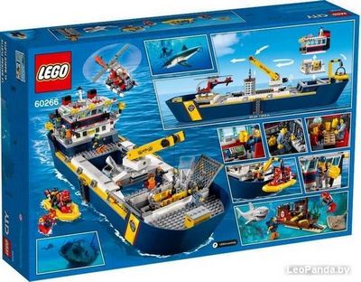 Конструктор LEGO City 60266 Океан: исследовательское судно - фото2