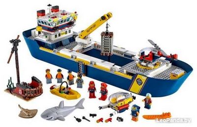 Конструктор LEGO City 60266 Океан: исследовательское судно - фото3