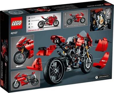Конструктор LEGO Technic 42107 Ducati Panigale V4 R - фото2
