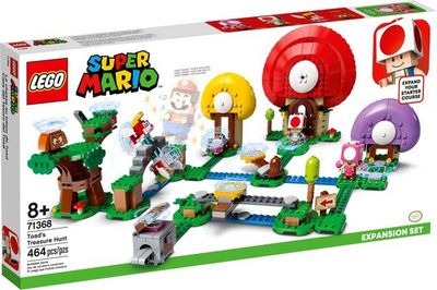 Конструктор LEGO Super Mario 71368 Погоня за сокровищами Тоада. Доп. набор - фото