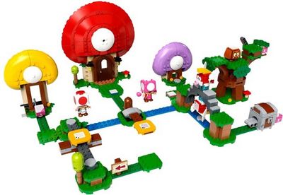 Конструктор LEGO Super Mario 71368 Погоня за сокровищами Тоада. Доп. набор - фото3