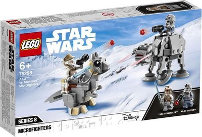 Конструктор LEGO Star Wars 75298 Микрофайтеры: AT-AT против таунтауна - фото