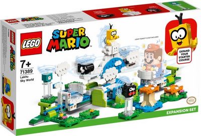 Конструктор LEGO Super Mario 71389 Небесный мир лакиту. Дополнительный набор - фото