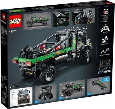 Конструктор LEGO Technic 42129 Полноприводный грузовик Mercedes-Benz Zetros - фото2