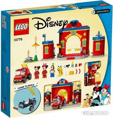 Конструктор LEGO Disney 10776 Пожарная часть и машина Микки и его друзей