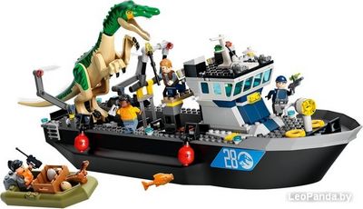 Конструктор LEGO Jurassic World 76942 Побег барионикса на катере