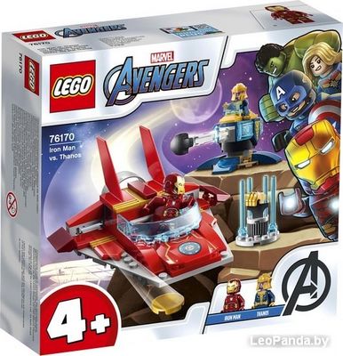 Конструктор LEGO Marvel Avengers 76170 Железный Человек против Таноса - фото