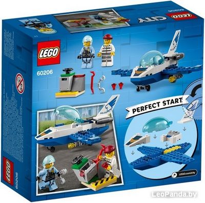 Конструктор LEGO City 60206 Воздушная полиция: патрульный самолет - фото2