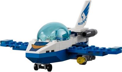 Конструктор LEGO City 60206 Воздушная полиция: патрульный самолет - фото5