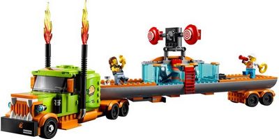 Конструктор LEGO City Stuntz 60294 Грузовик для шоу каскадеров - фото4