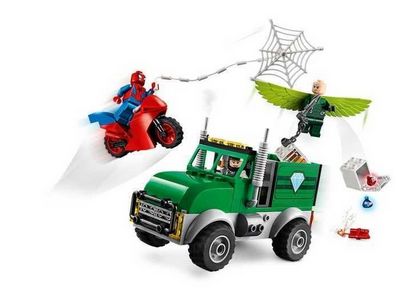 Конструктор LEGO Marvel Spiderman 76147 Ограбление Стервятника - фото4