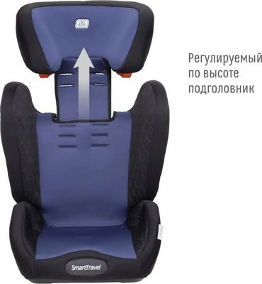 Детское автокресло Smart Travel Magnate Isofix KRES2068 (синий) - фото4