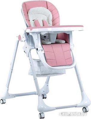 Высокий стульчик Bubago Amelia (розовый) - фото