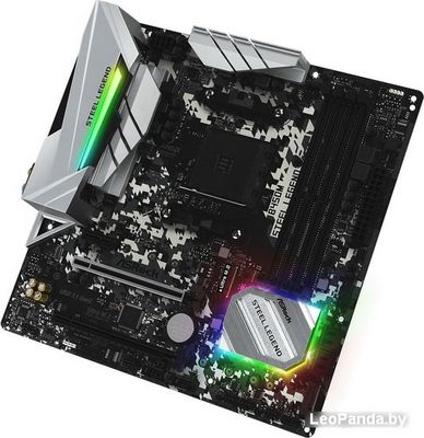 Материнская плата ASRock B450M Steel Legend - фото3