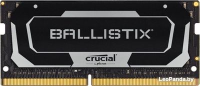 Оперативная память Crucial Ballistix 8GB DDR4 SODIMM PC4-25600 BL8G32C16S4B - фото