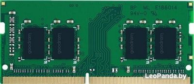 Оперативная память GOODRAM 16GB DDR4 SODIMM PC4-25600 GR3200S464L22S/16G - фото